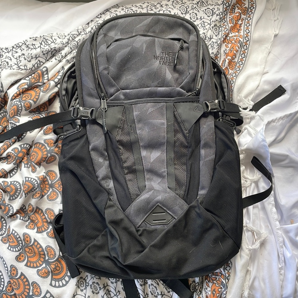 The North Face Recon Backpack Blue Camo